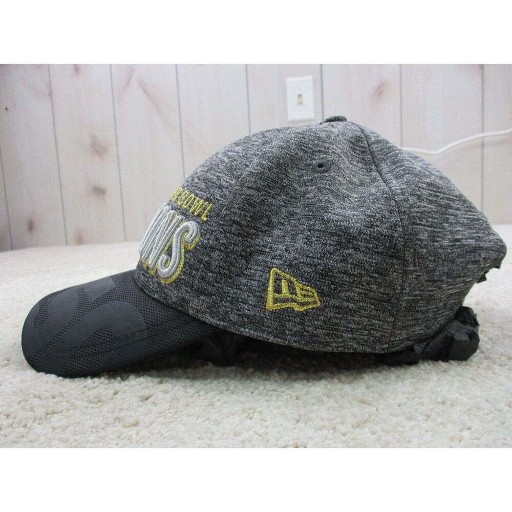 Denver Broncos Hat Cap Strap Back Gray Super Bowl Champions Football New Era Men - Picture 5 of 10